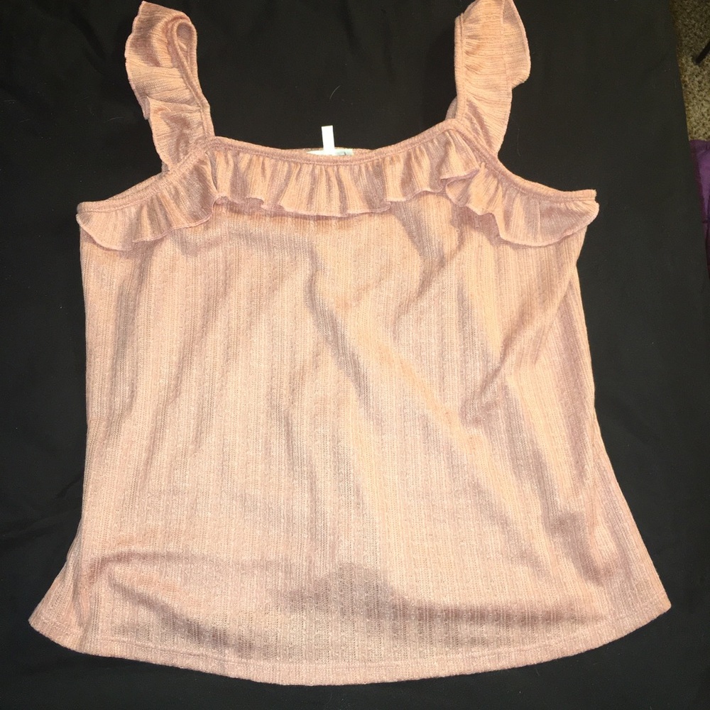 Maurices Peach/Pink tank top